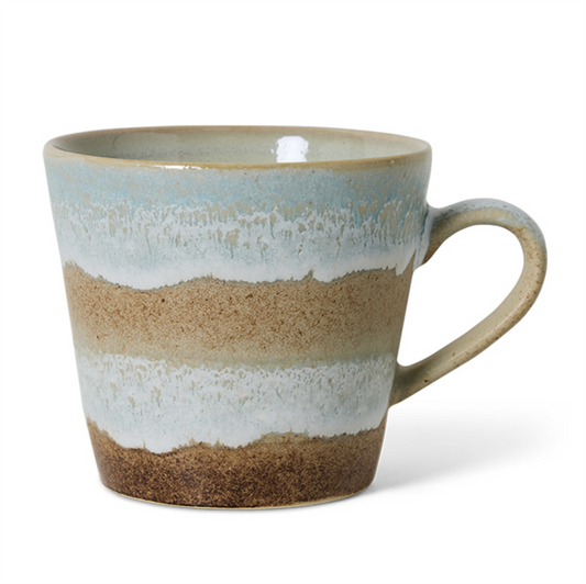 70s ceramics: cappuccino mug Skyline