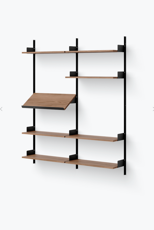 Living Shelf black/walnut