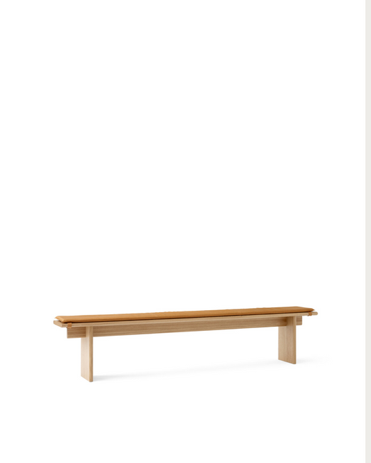 Ita seat pad OS6 cognac aniline leather 230-28 cm