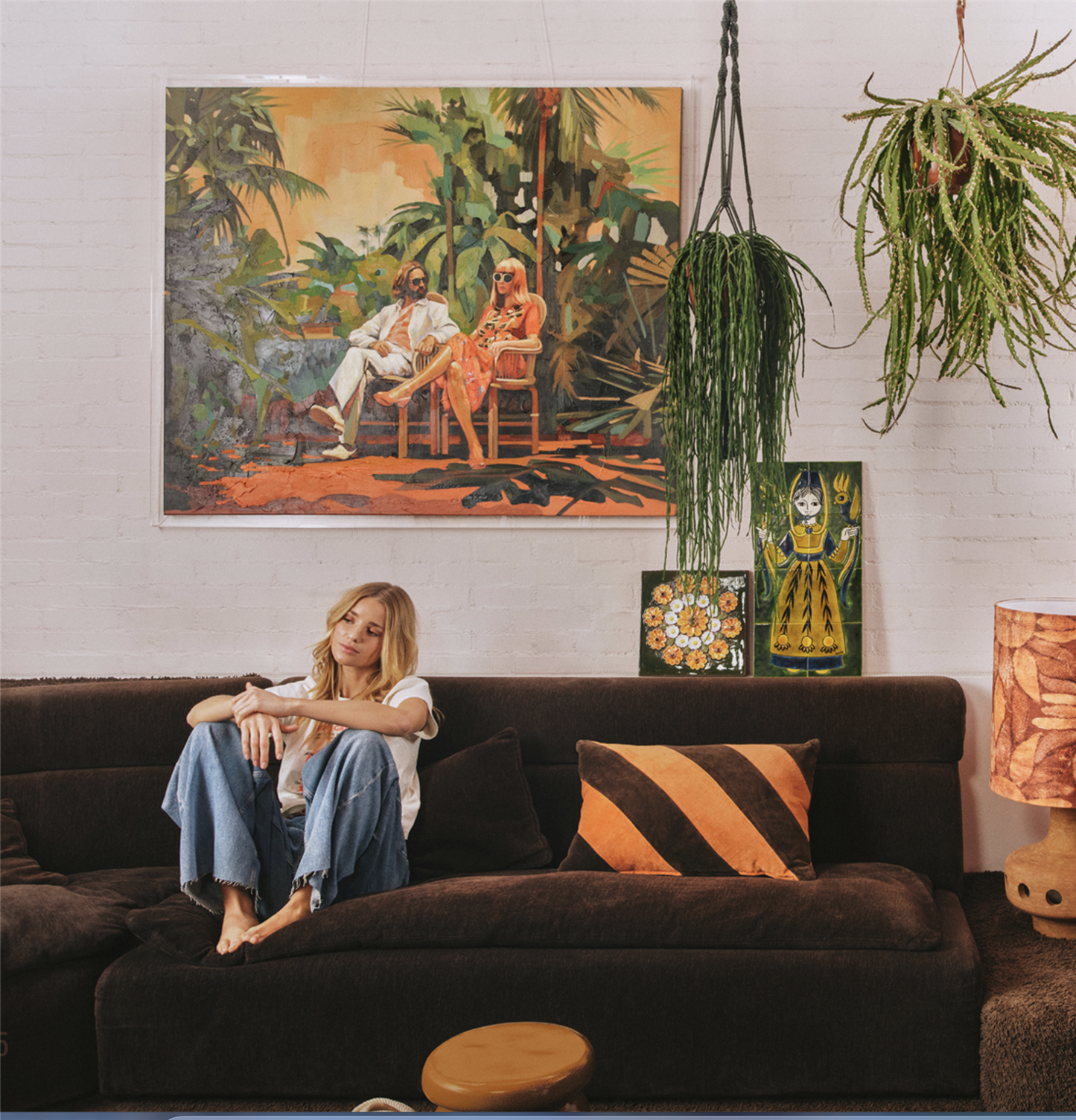 Wall art conversation 152x127