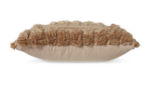 natural furry pute 40x25cm