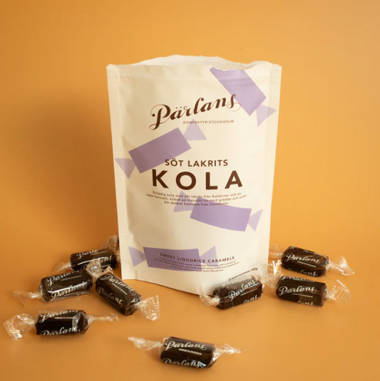 kola i pose SØT LAKRIS 10 bitar