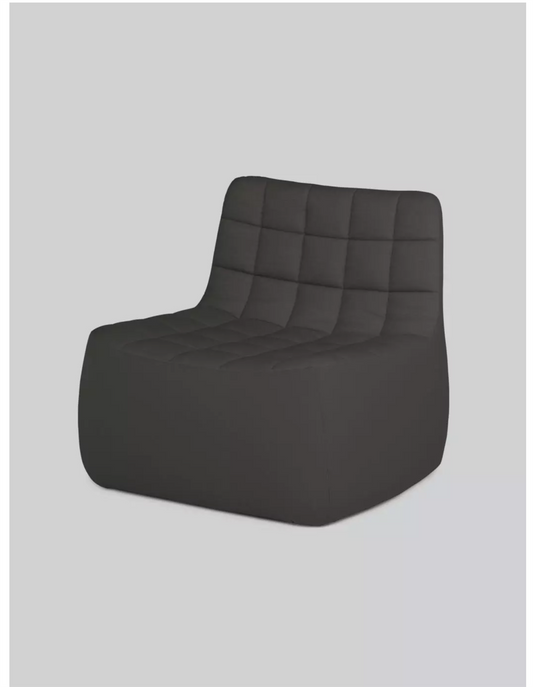 Yam lounge chair Dark grey (Brusvik 08)