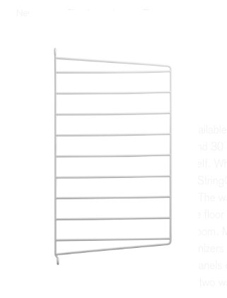 wall sidepanel 2pk white 50x30