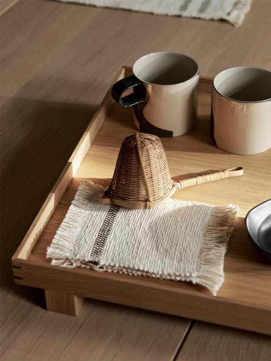 Bon wooden tray small oak