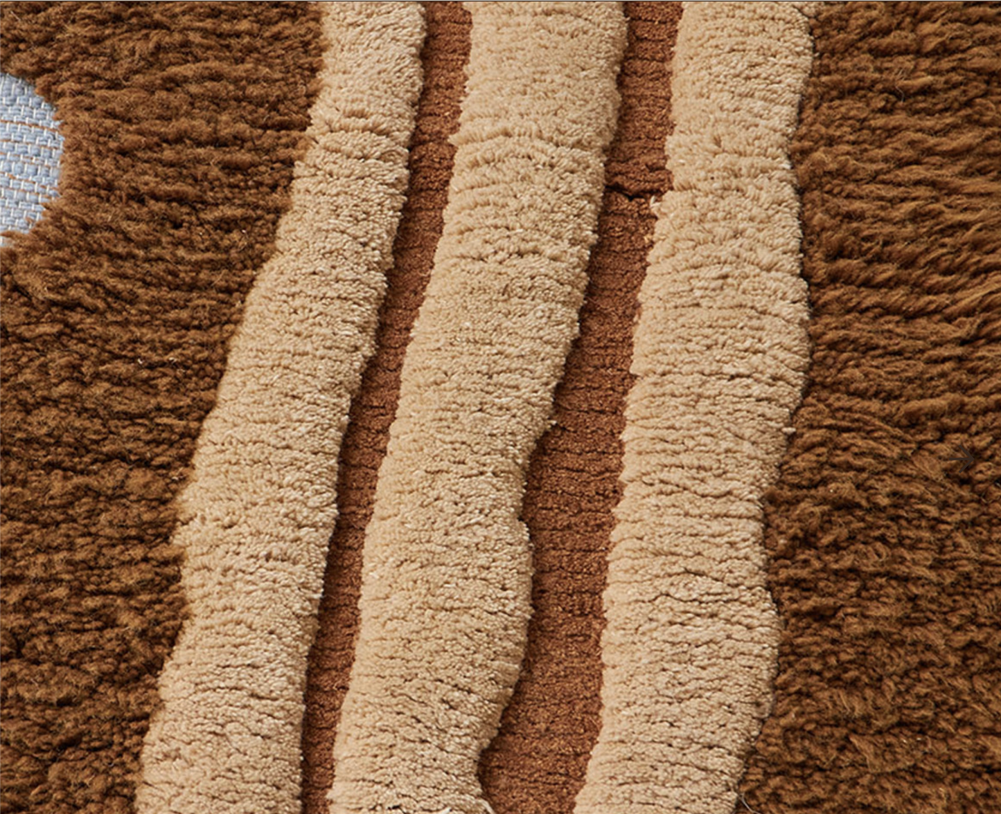 Wall rug ocean blue