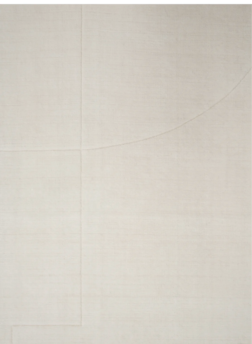 HANDMADE RUGS GEOMETRIC MAZE WHITE 170-240 cm