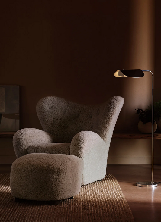 THE TIRED MAN OTTOMAN, SHEEPSKIN HONEY