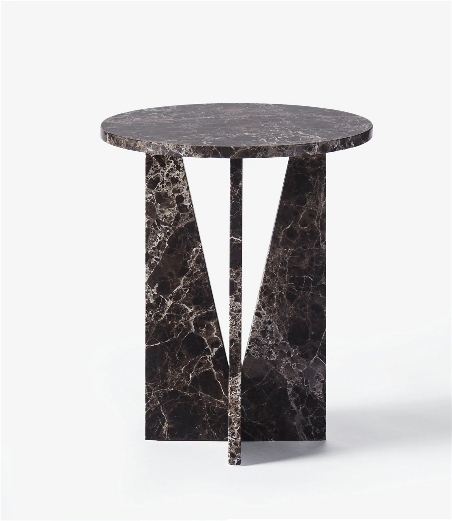 V SIDE TABLE DARK EMPERADOR