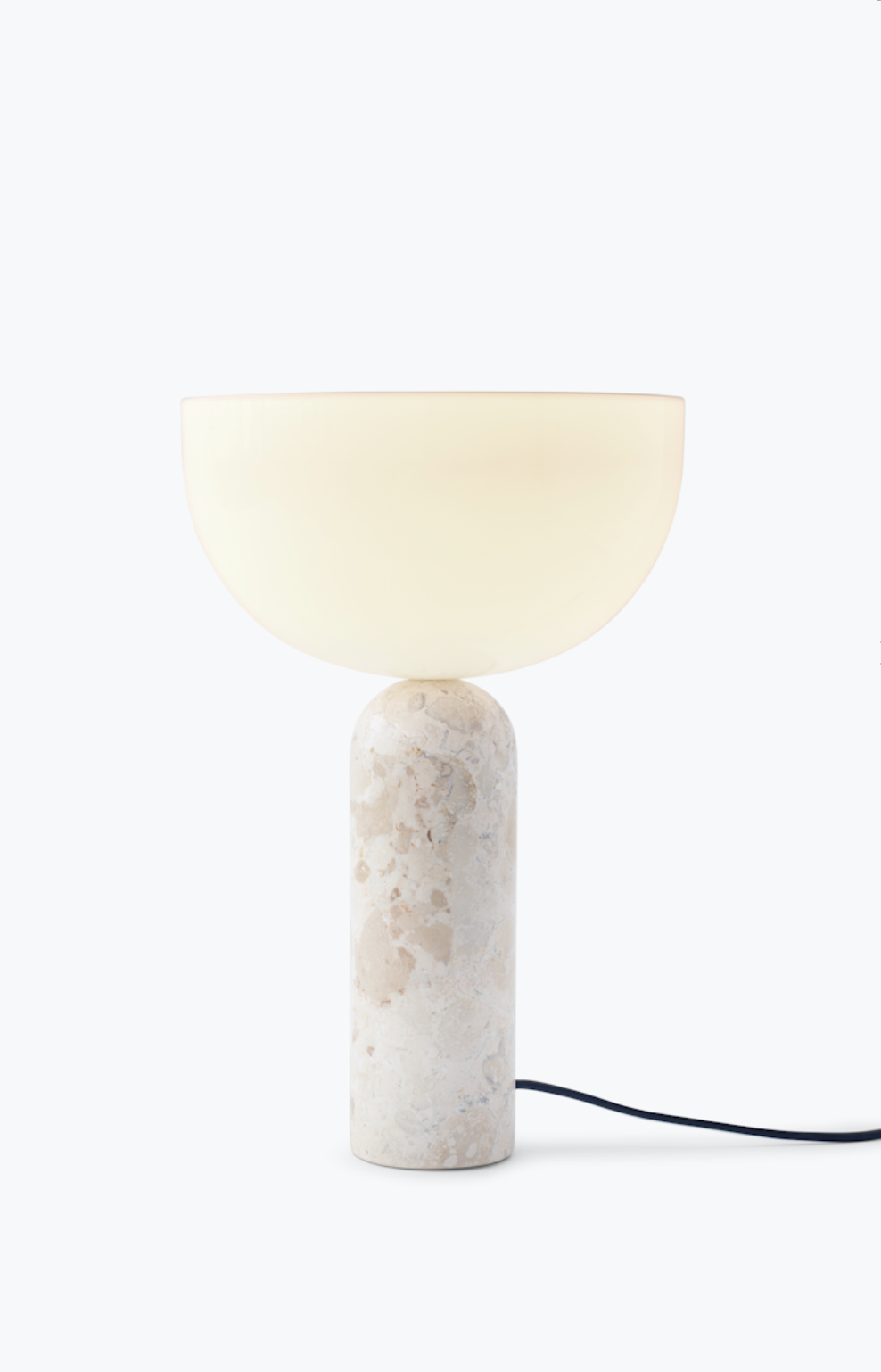 Kizu Table Lamp Large Kunis Breccia Marble