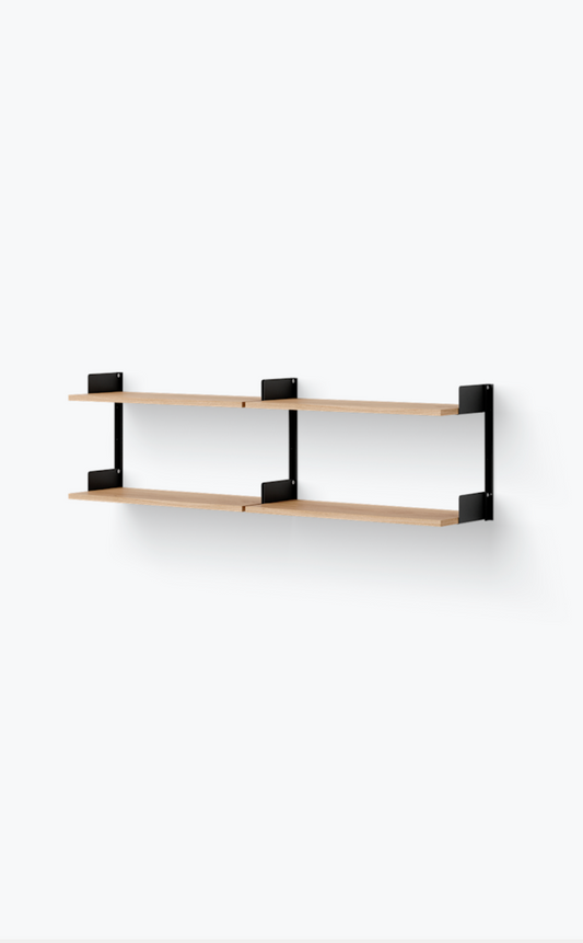 Chamber Shelf black/oak