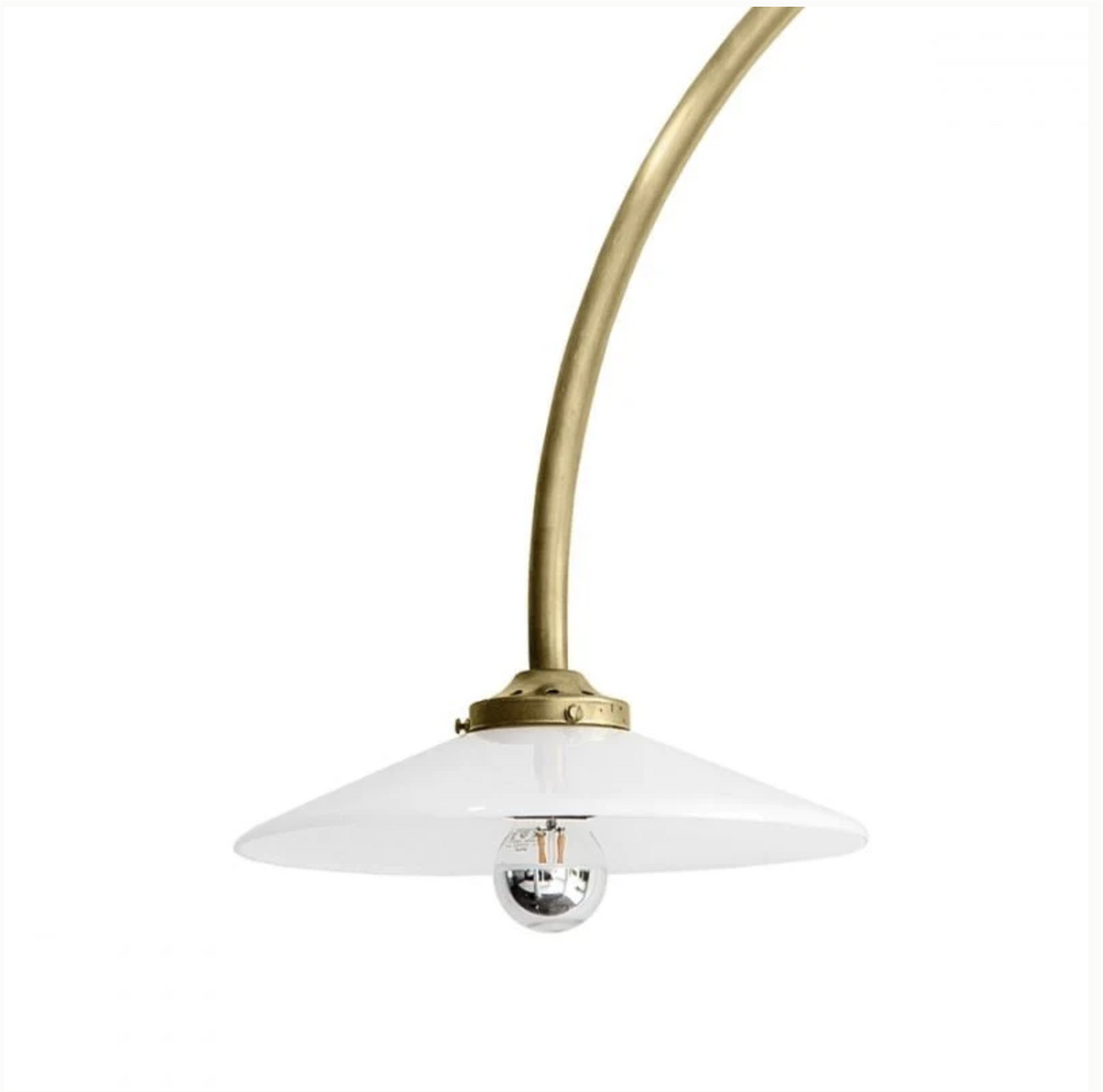 Hanging lamp No 02 /vegglampe messing