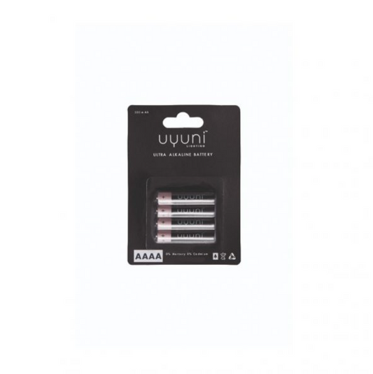 aaaa batteri 4pk