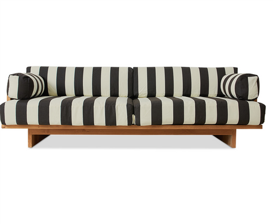Outdoor Sofa Teak Stracciatella