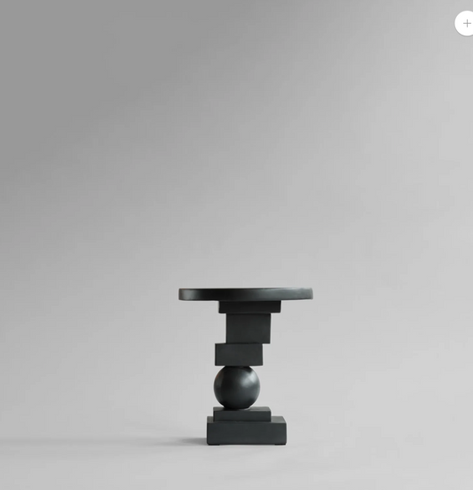Artist Side Table - Coffee ø 44 cm black
