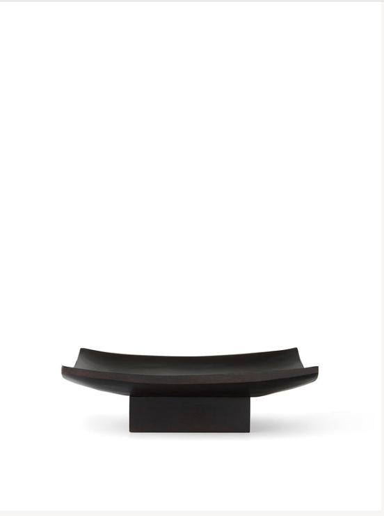 Releve Platter, wood Dark Brown