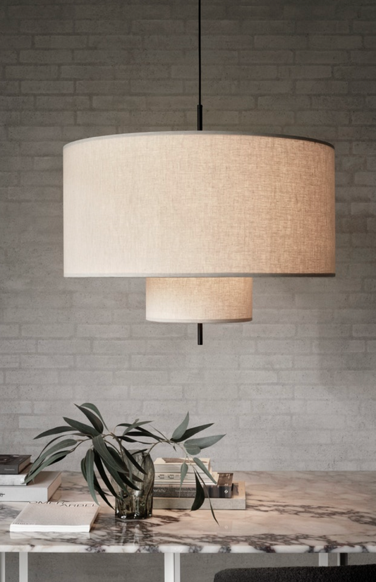 margin pendant ø90 Beige Canvas