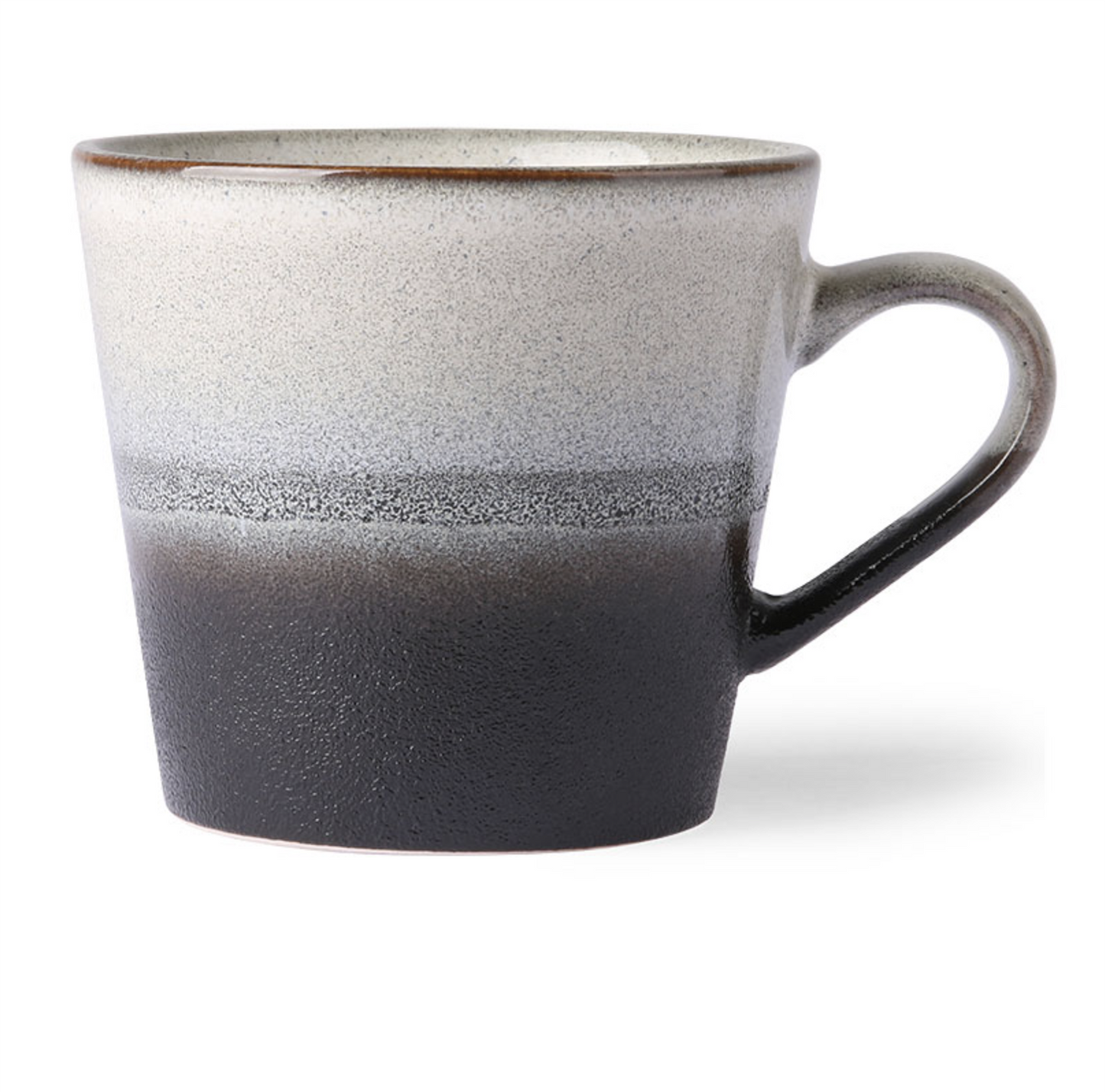 70s ceramics: cappuccino mug rock