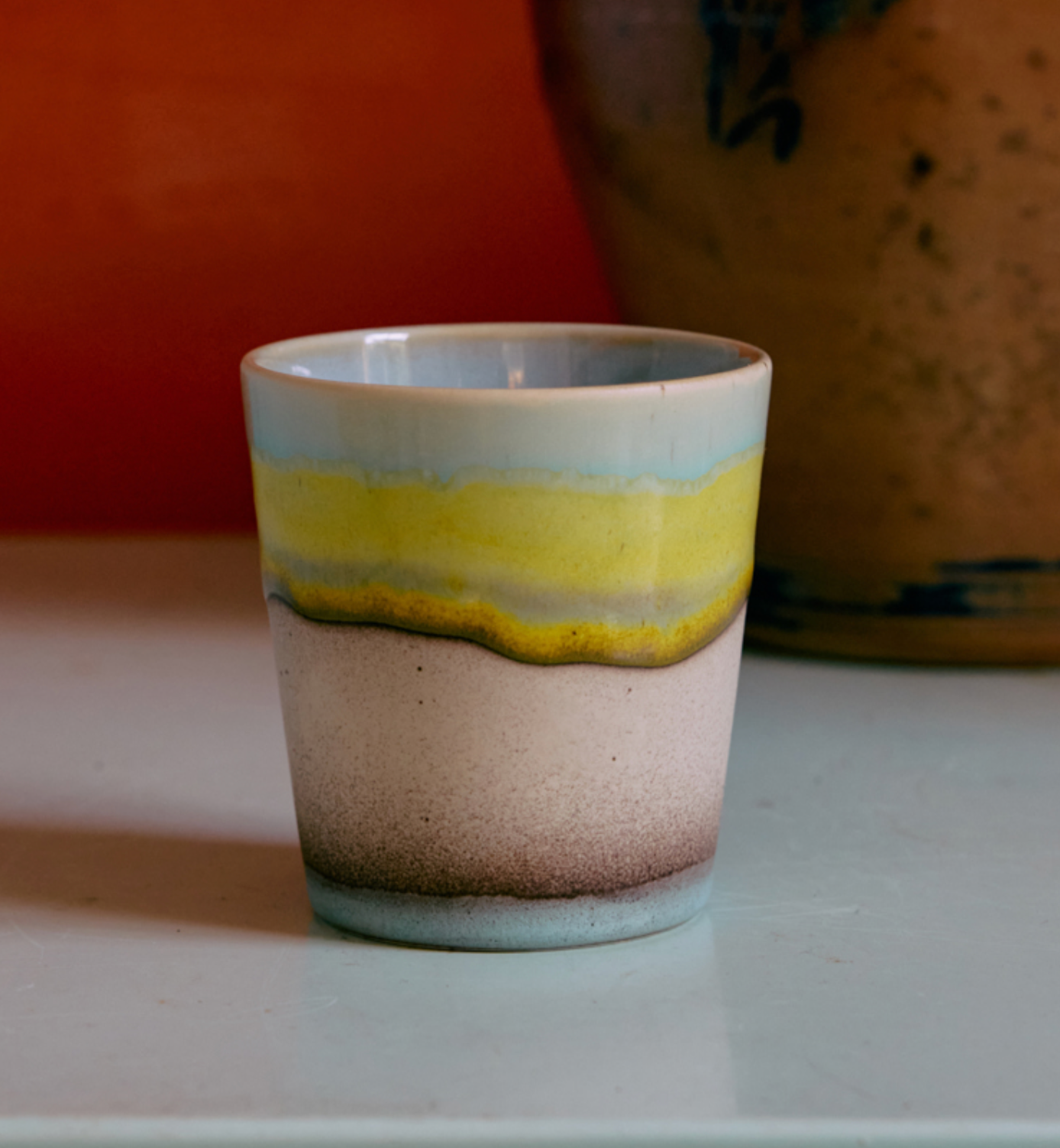 70s ceramics kopp: coffee mug Glint