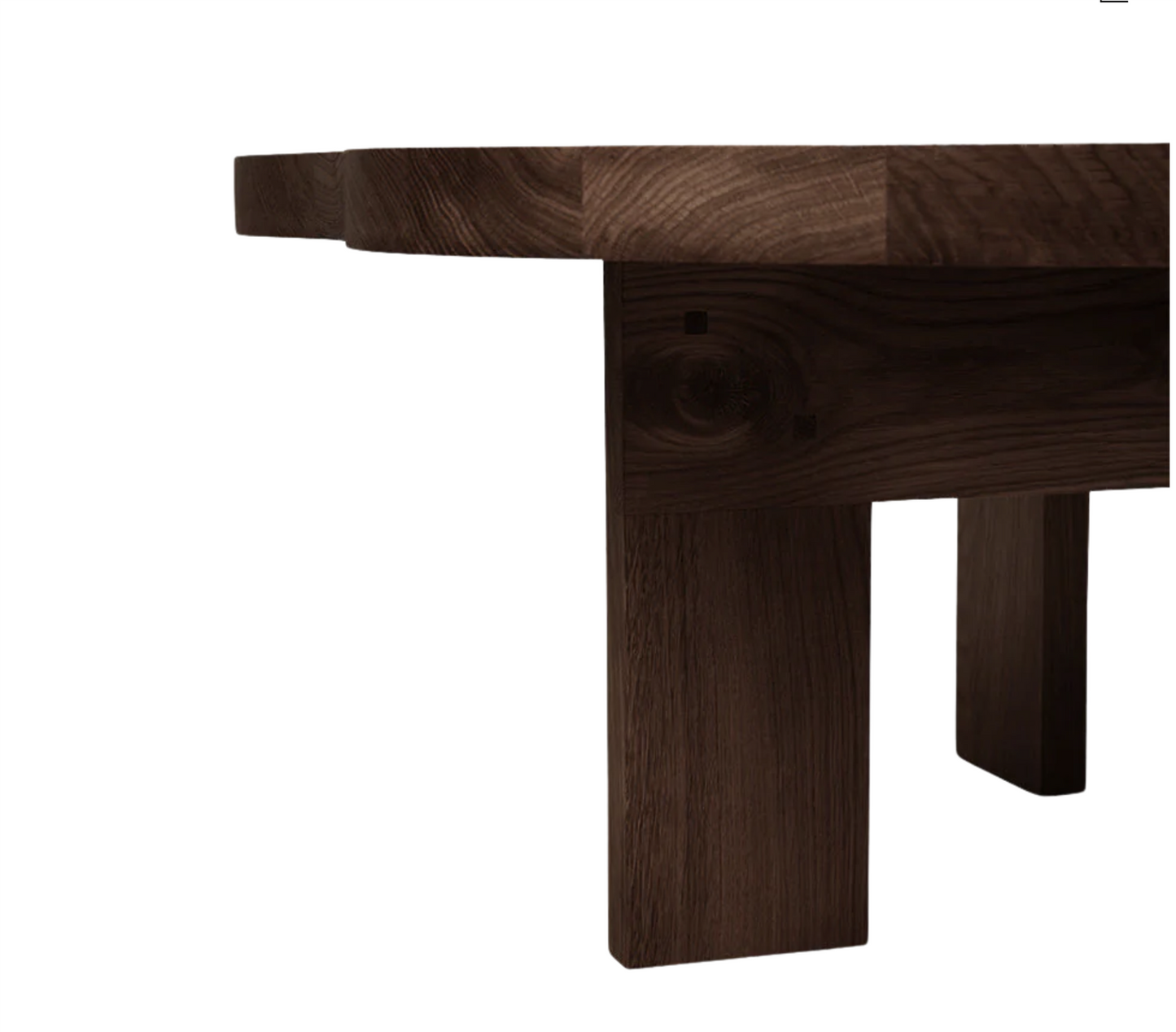 Farmhouse Coffee table Dark Oak Pond H37/W78/L93,6