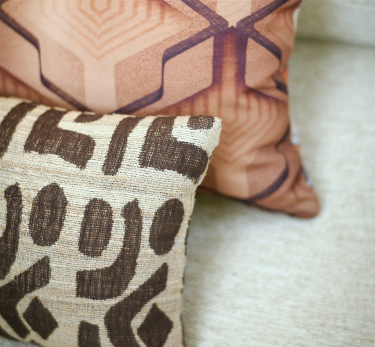 Silk Cushion Rustic 40-25 cm