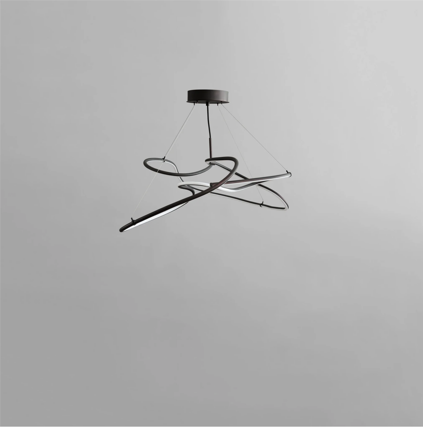 Ghost Chandelier, Mini - Burned Black
