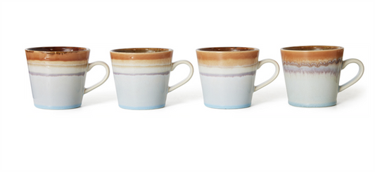 70s ceramics: cappuccino mug ash