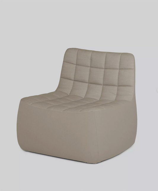 Yam lounge chair Warm brown (Brusvik 65)