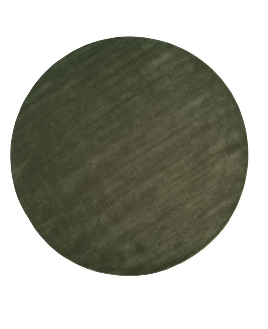 HANDMADE RUGS HALO CLOUD / MOSS ø 250