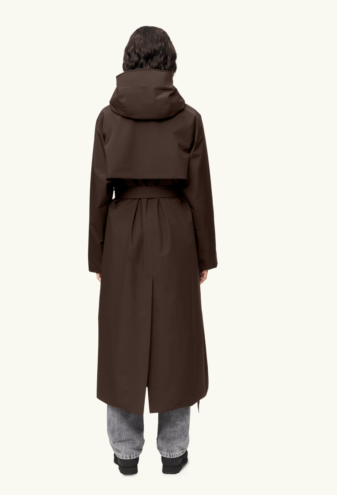 Åse insulated coat javabrun