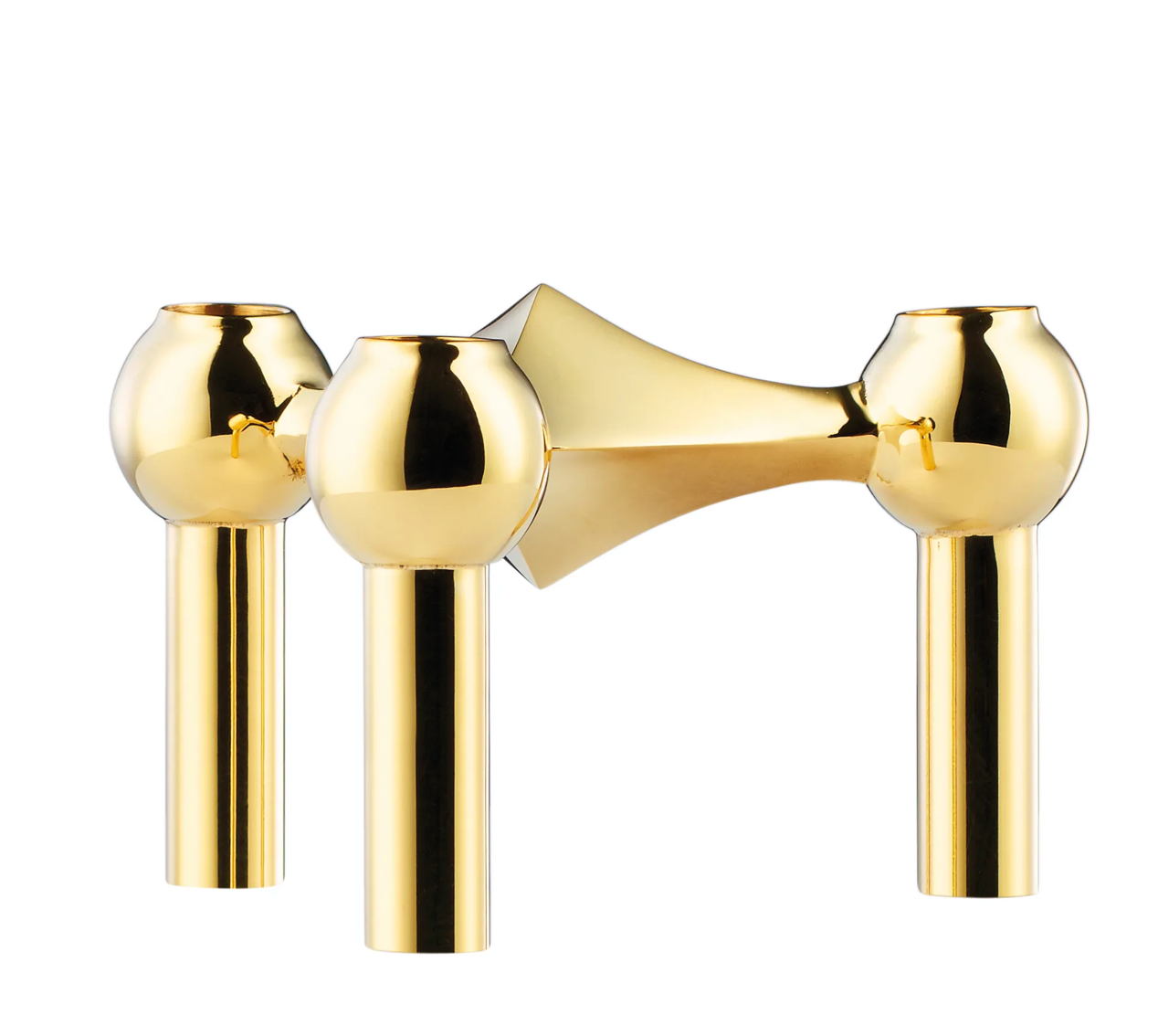 Nagel brass/gold lysestake
