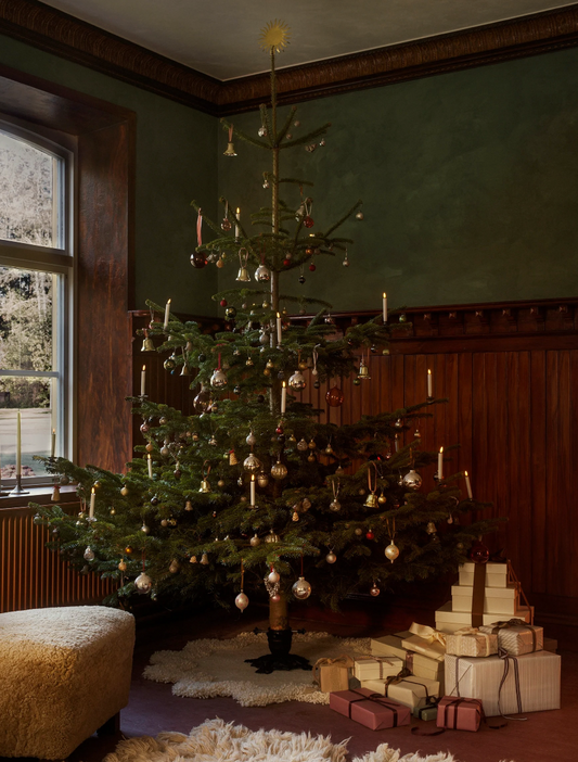 Kan bestilles, ingen ledige før jul Snowflake Christmas tree rug 150x150