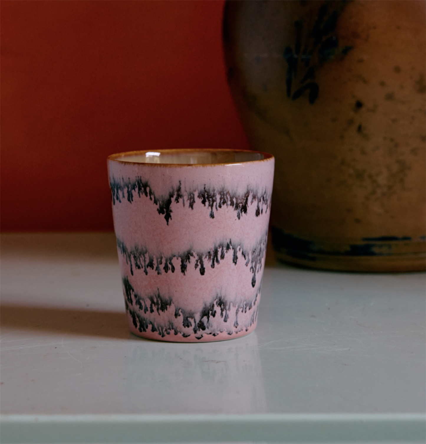 70s ceramics: coffee mug Bubble