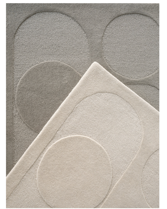 HANDMADE RUGS ORB ALLIANCE /GREY 170-240 cm