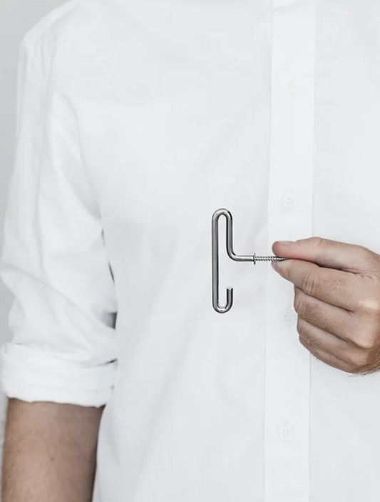 Wall Hook small 2 pk - Stainless steel