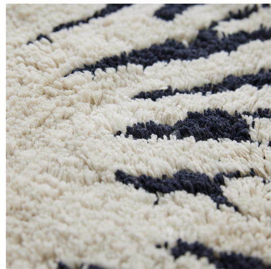 Bath mat monochrome 75-120cm