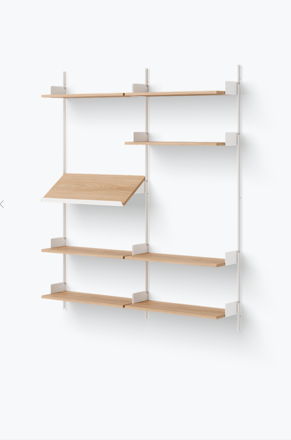 Living Shelf white /oak