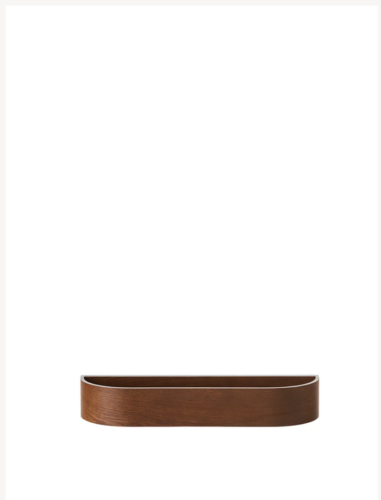 Epoch Shelf floating wall shelf in dark stained oak 50 cm