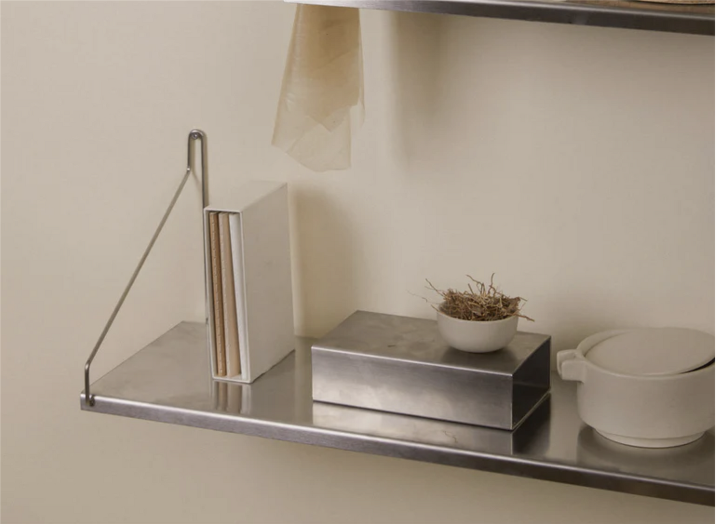 Single Shelf Stainless Steel B 80 D 20 cm