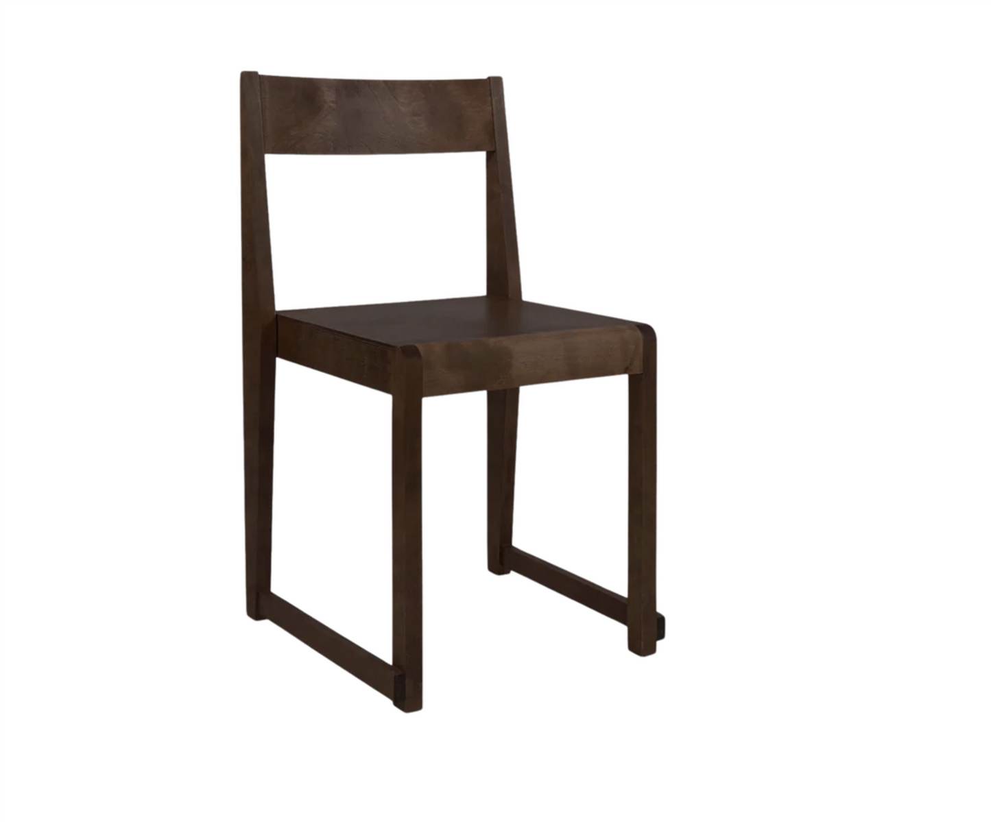 Chair 01 Dark Brown Birch