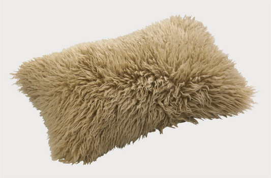 Sheila lammeskinnpute honey 40x60cm