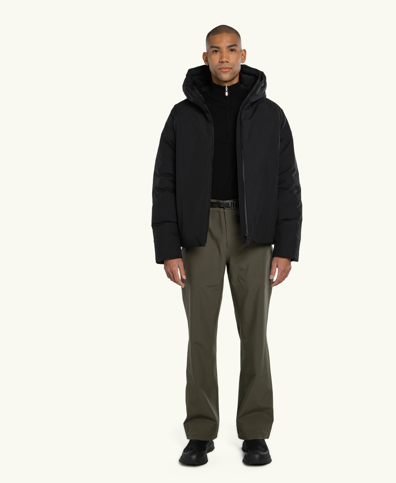Runde down jacket Black