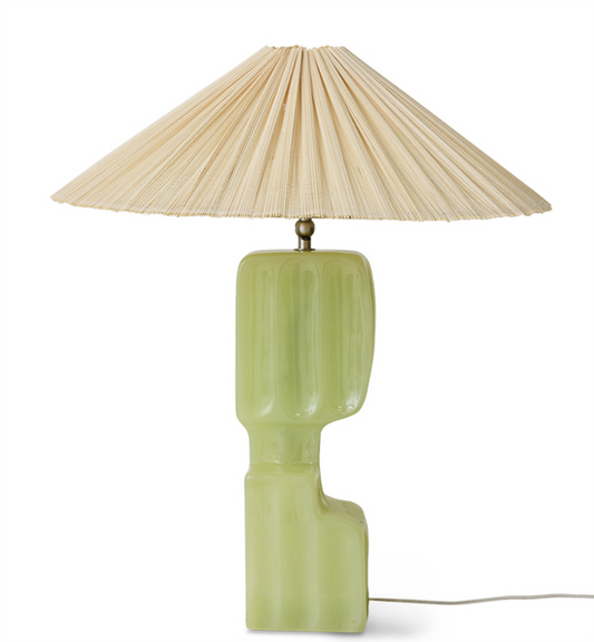 Lamp shade plisse ivory