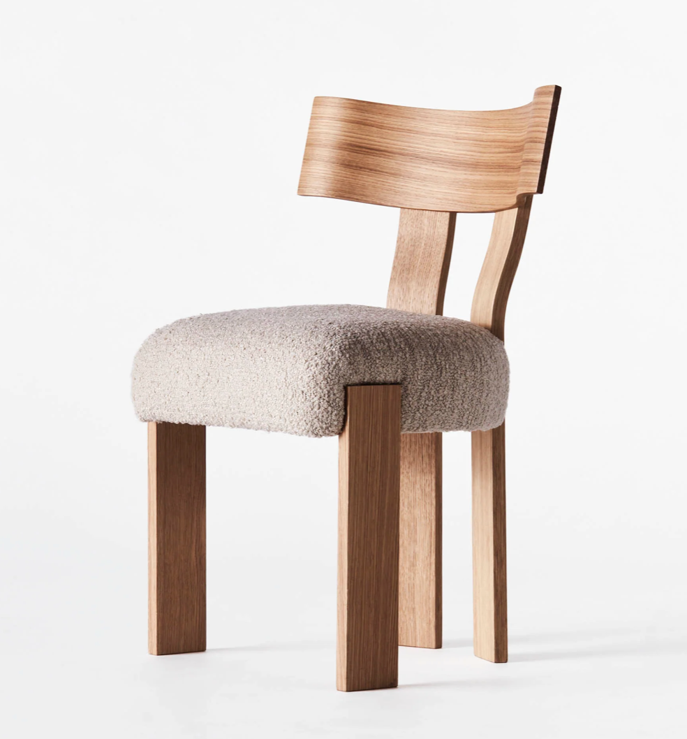 Alba dining chair boucle