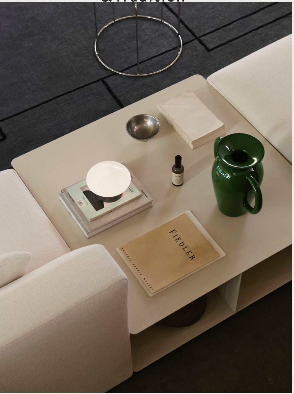 Develius Coffee Table EV3 Ivory