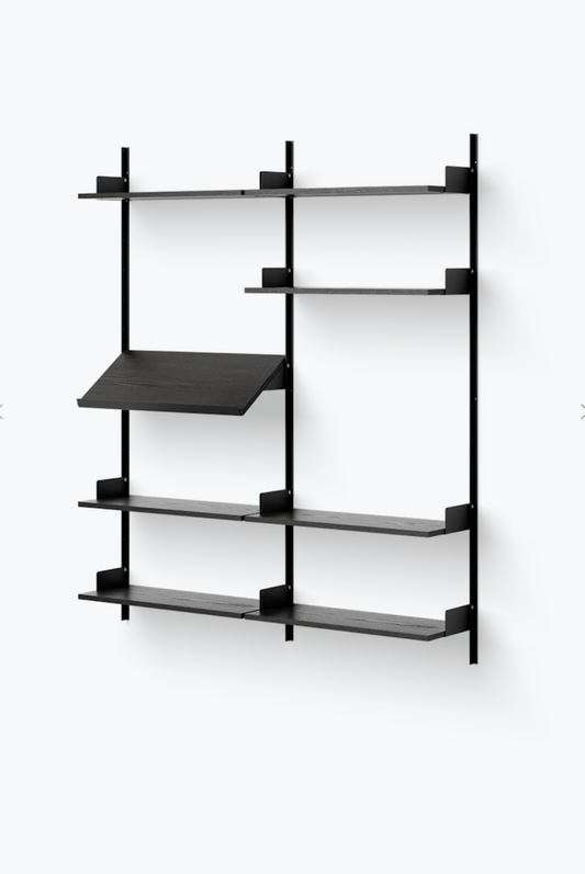 Living Shelf black ash/black