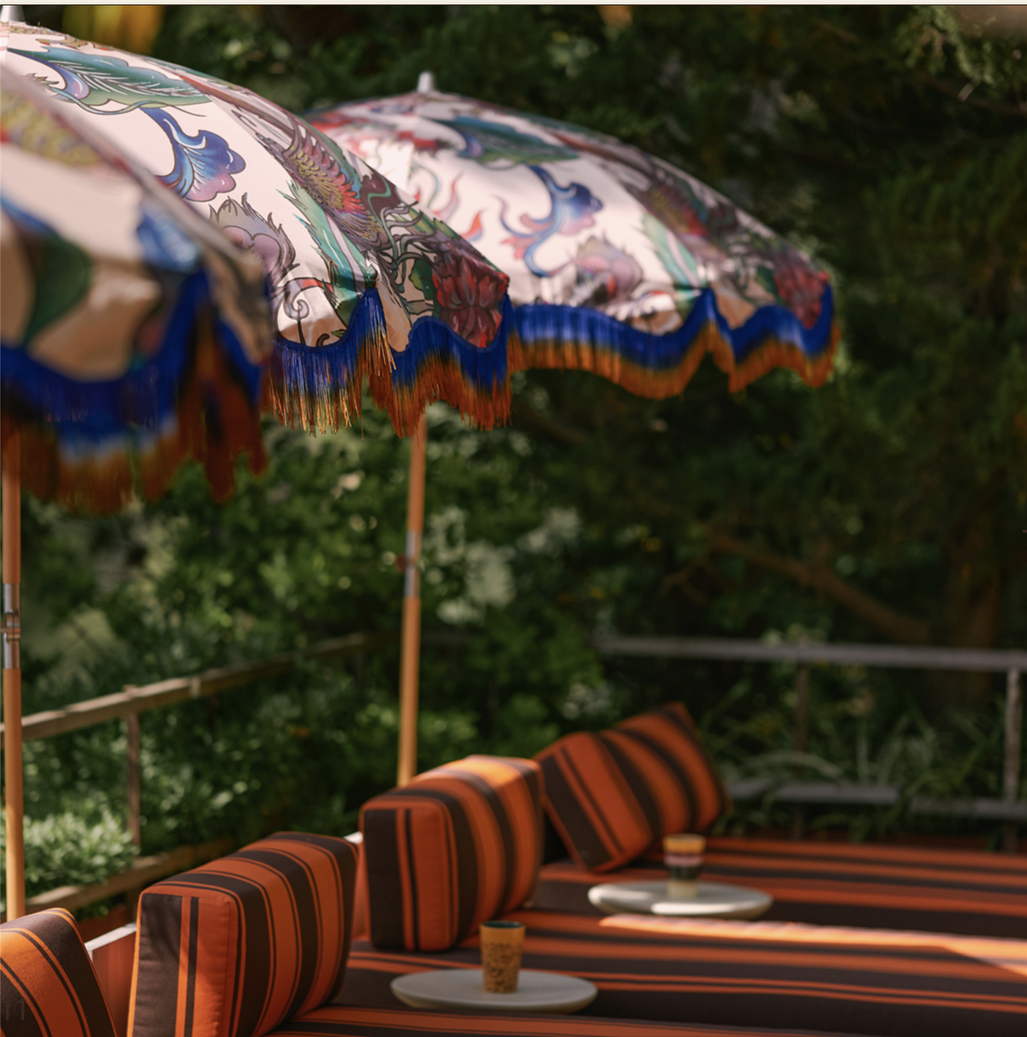 Beach umbrella 'traditional blend'