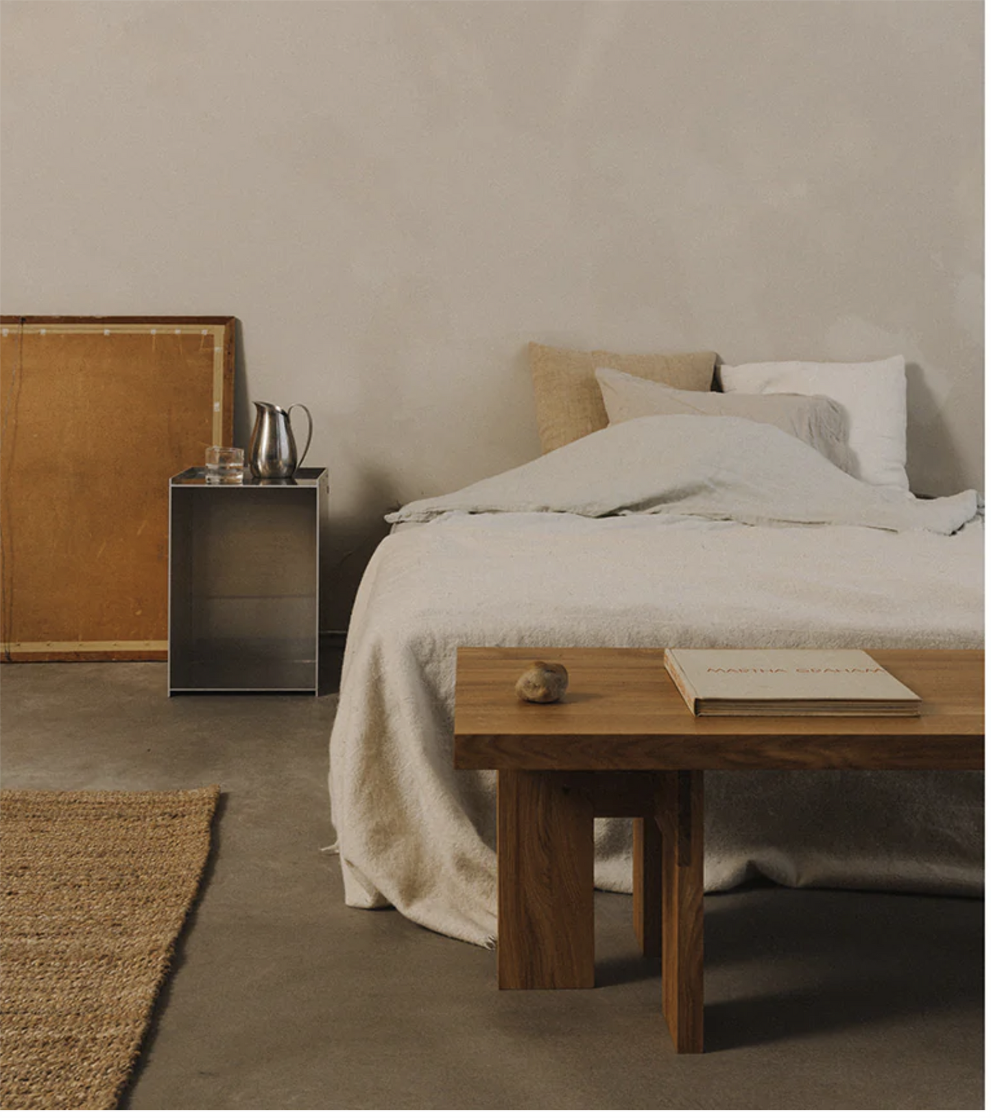 Farmhouse Coffee Table /Natural Oak /Rectangle H 37 / W 52 / L 115 cm