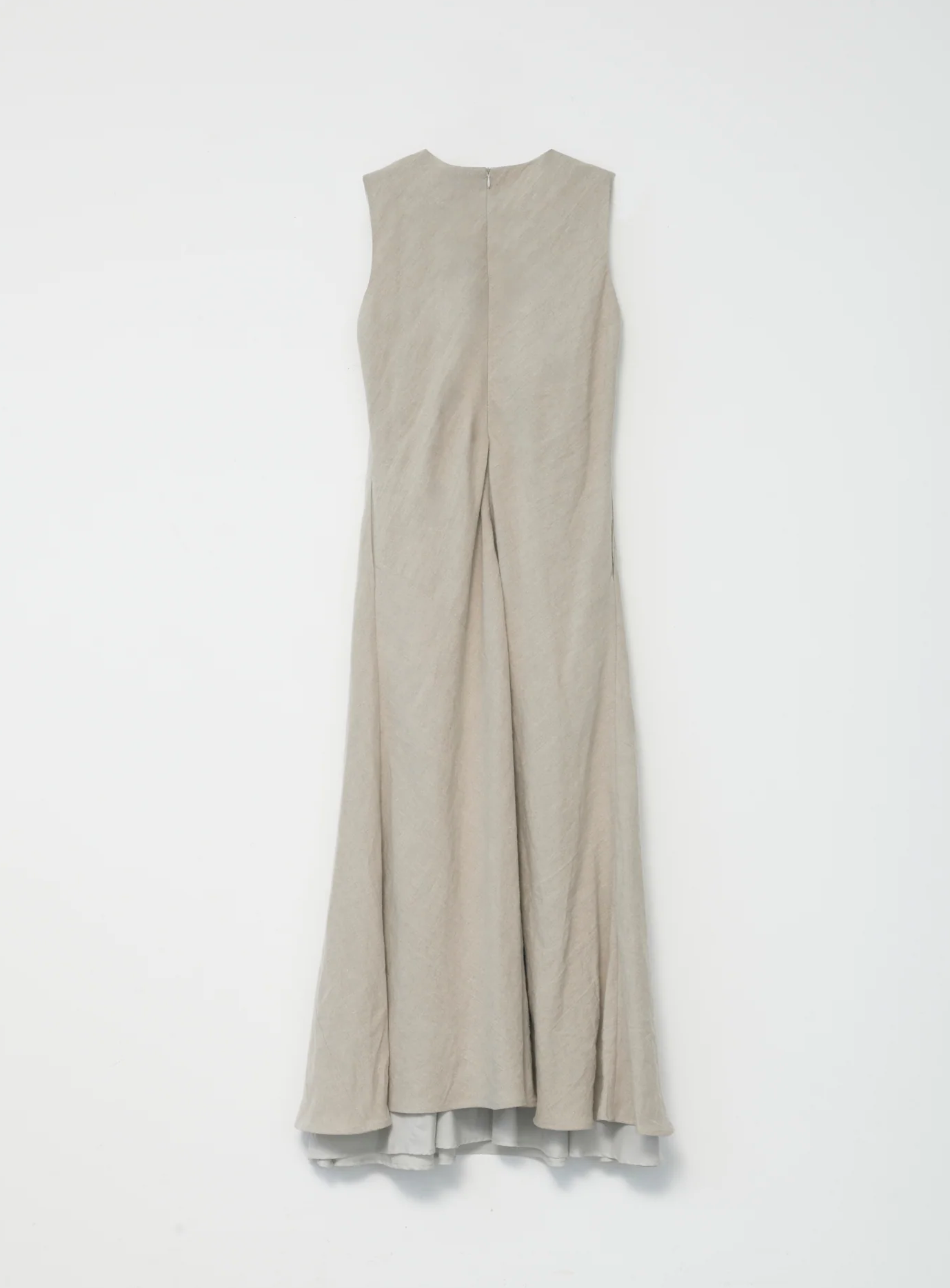 Linen maxi dress nature size 2