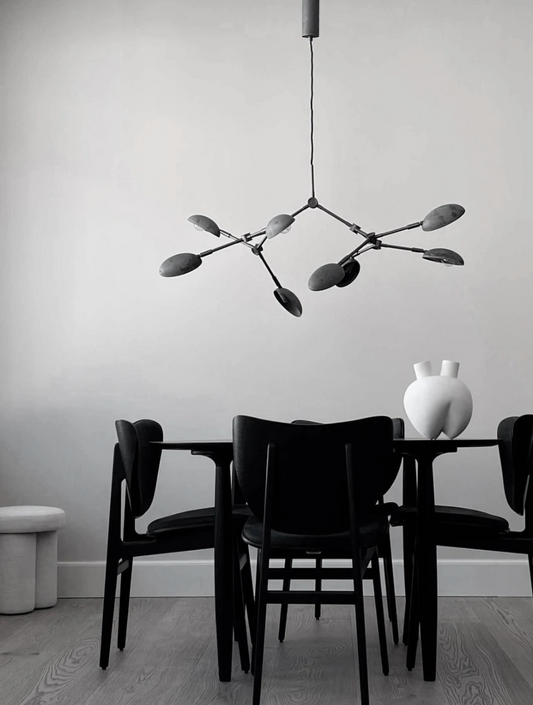 Drop chandelier oxidized MINI